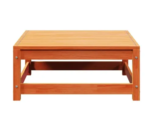 Dārza Kājsoliņš, Vaska Brūnas, 70X70X30 Cm, Priedes Masīvkoks Vidaxl