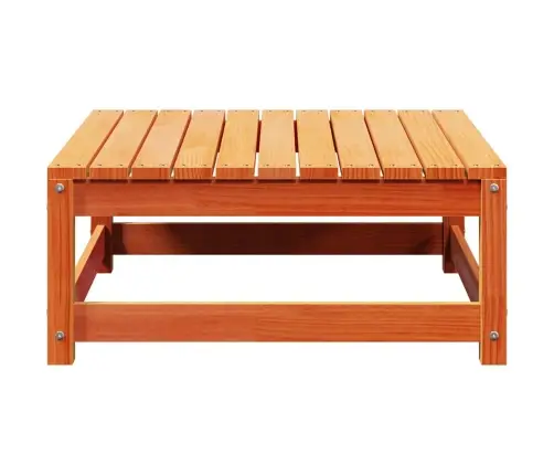 Dārza Kājsoliņš, Vaska Brūnas, 70X70X30 Cm, Priedes Masīvkoks Vidaxl