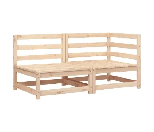 Divvietīgs Dārza Dīvāns, Priedes Masīvkoks Vidaxl