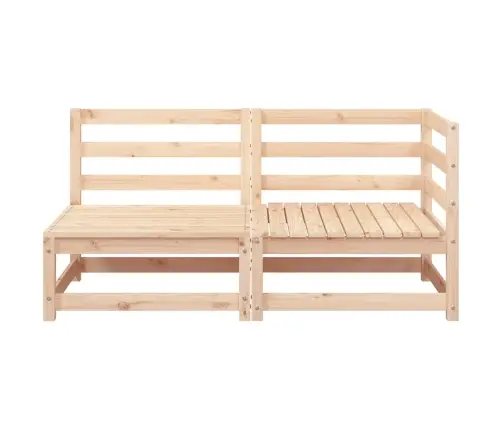 Divvietīgs Dārza Dīvāns, Priedes Masīvkoks Vidaxl