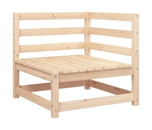 Divvietīgs Dārza Dīvāns, Priedes Masīvkoks Vidaxl