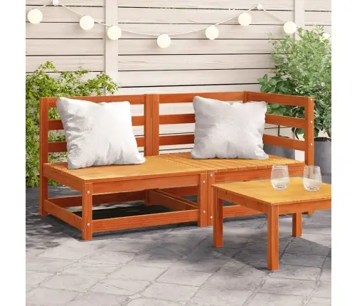 Dvivietė Sodo Sofa, Vaško Ruda, Pušies Masyvas