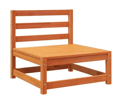 Dārza Dīvāns Ar Kājsoliņu, Vaska Brūnas, Priedes Masīvkoks Vidaxl Dārza Dīvāns Ar Kājsoliņu, Vaska Brūnas, Priedes Masīvkoks Vidaxl