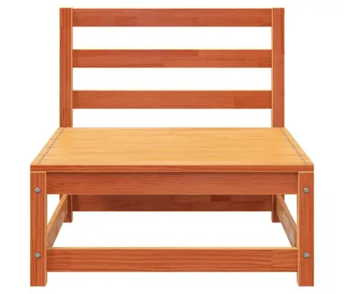 Dārza Dīvāns Ar Kājsoliņu, Vaska Brūnas, Priedes Masīvkoks Vidaxl Dārza Dīvāns Ar Kājsoliņu, Vaska Brūnas, Priedes Masīvkoks Vidaxl