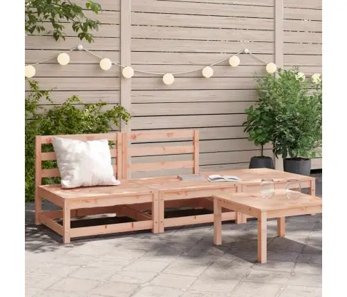 Dārza Dīvāns Ar Kājsoliņu, Duglasa Egles Masīvkoks Vidaxl