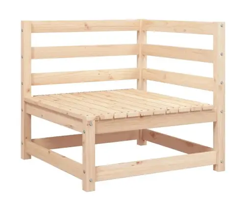 Dvivietė Sodo Sofa Su Pakoja, Pušies Medienos Masyvas