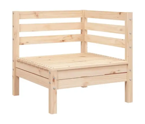 Trivietė Sodo Sofa, Pušies Medienos Masyvas