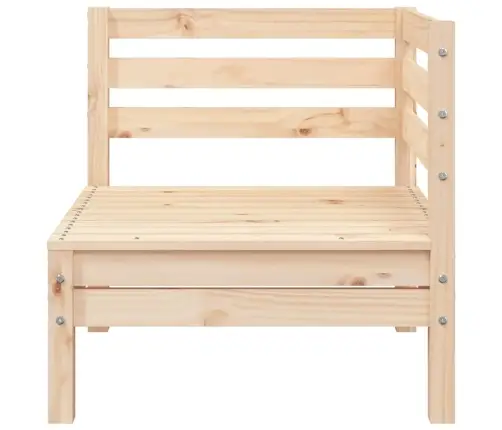 Trivietė Sodo Sofa, Pušies Medienos Masyvas