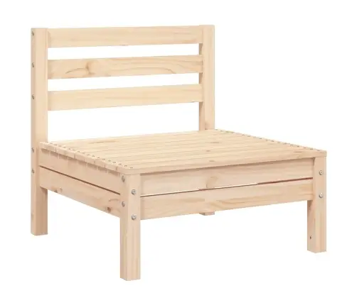 Trivietė Sodo Sofa, Pušies Medienos Masyvas