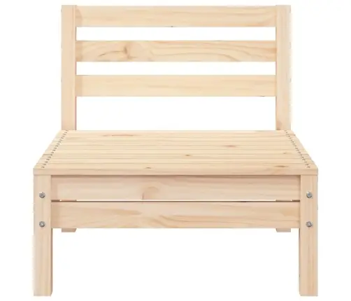 Trivietė Sodo Sofa, Pušies Medienos Masyvas