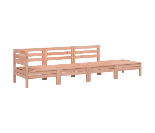 Keturvietė Sodo Sofa, Douglas Eglės Medienos Masyvas