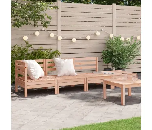 Keturvietė Sodo Sofa, Douglas Eglės Medienos Masyvas