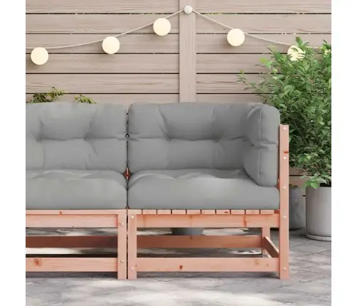 Dārza Stūra Dīvāns Ar Matračiem, Duglasa Egles Masīvkoks Vidaxl