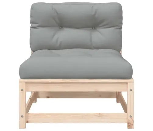 Sodo Sofos Dalis Su Pagalvėlėmis, Pušies Masyvas, Be Porankių