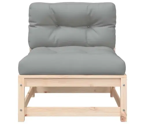 Käetugedeta Aiadiivanid Koos Patjadega 2 Tk, Männipuit