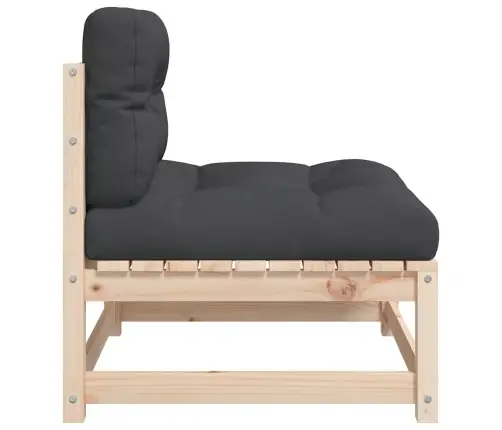 Käetugedeta Aiadiivanid Koos Patjadega 2 Tk, Männipuit