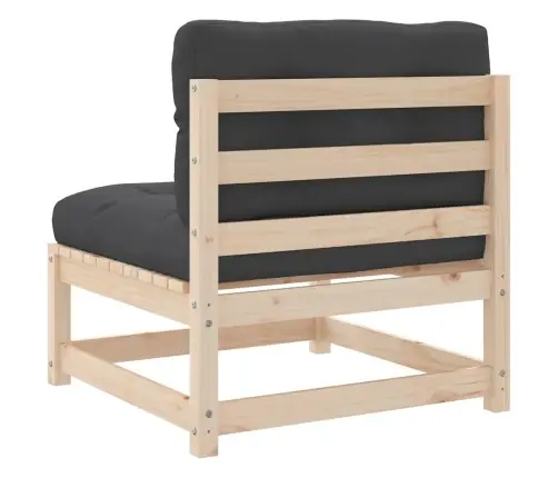 Käetugedeta Aiadiivanid Koos Patjadega 2 Tk, Männipuit