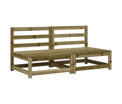 Käetugedeta Aiadiivanid Koos Patjadega 2 Tk, Immutatud Mänd