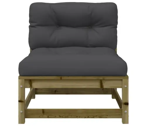 Käetugedeta Aiadiivanid Koos Patjadega 2 Tk, Immutatud Mänd