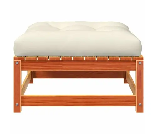 Dārza Soliņš Ar Matraci, Vaska Brūnas Priedes Masīvkoks Vidaxl