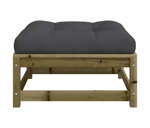 Sodo Pakojos Su Pagalvėlėmis, 2Vnt., Impregnuota Pušies Mediena Sodo Pakojos Su Pagalvėlėmis, 2Vnt., Impregnuota Pušies Mediena