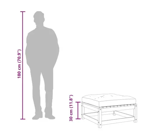 Sodo Pakojos Su Pagalvėlėmis, 2Vnt., Impregnuota Pušies Mediena Sodo Pakojos Su Pagalvėlėmis, 2Vnt., Impregnuota Pušies Mediena