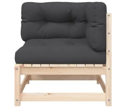 Dārza Stūra Dīvāns Ar Kājsoliņu Un Matračiem Vidaxl