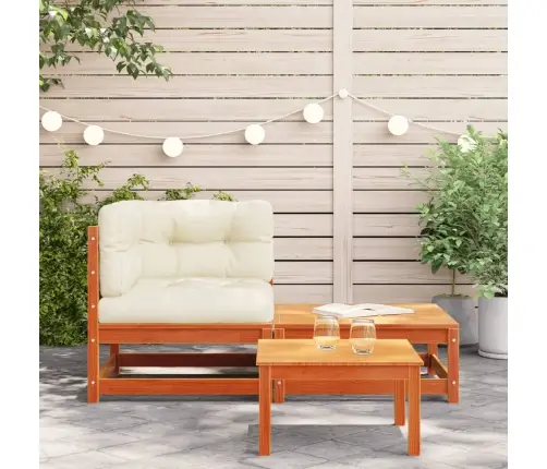 Dārza Stūra Dīvāns Ar Kājsoliņu Un Matračiem Vidaxl