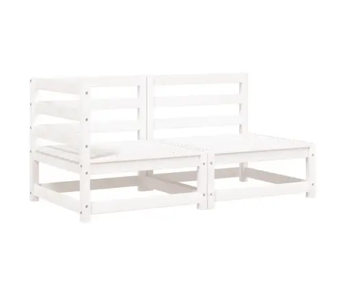 2-Kohaline Aiadiivan Koos Patjadega, Valge, Männipuit