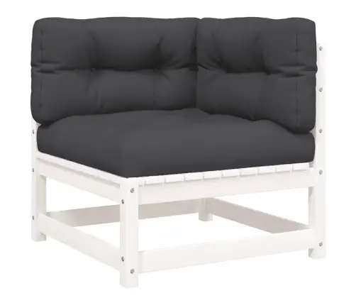 2-Kohaline Aiadiivan Koos Patjadega, Valge, Männipuit