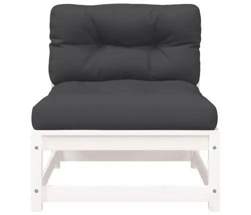 2-Kohaline Aiadiivan Koos Patjadega, Valge, Männipuit