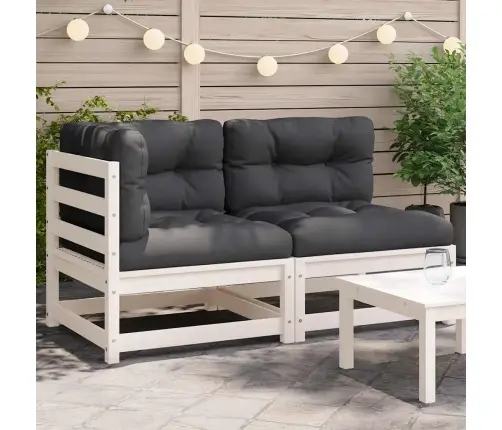 2-Kohaline Aiadiivan Koos Patjadega, Valge, Männipuit