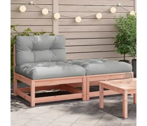 Dārza Dīvāns Ar Kājsoliņu Un Matračiem, Priedes Masīvkoks Vidaxl