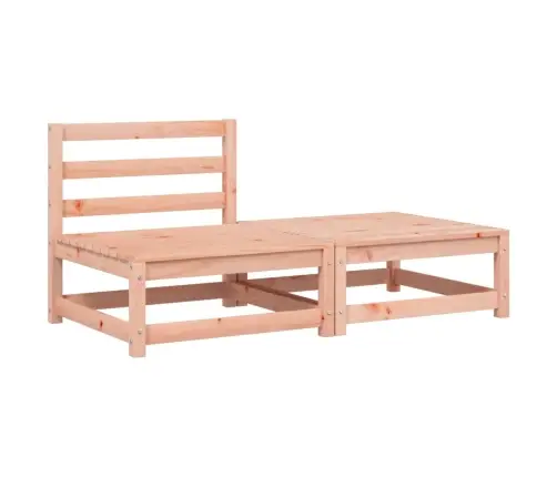 Sodo Sofos Dalis Su Pagalvėlėmis Ir Pakoja, Be Porankių