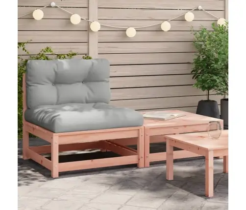 Sodo Sofos Dalis Su Pagalvėlėmis Ir Pakoja, Be Porankių