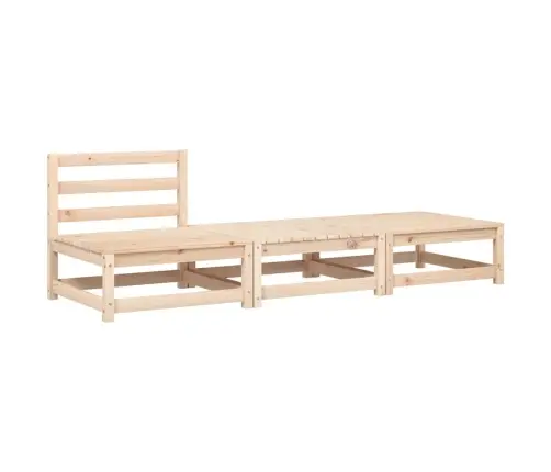 Dārza Dīvāns Ar Kājsoliņu Un Matračiem Vidaxl