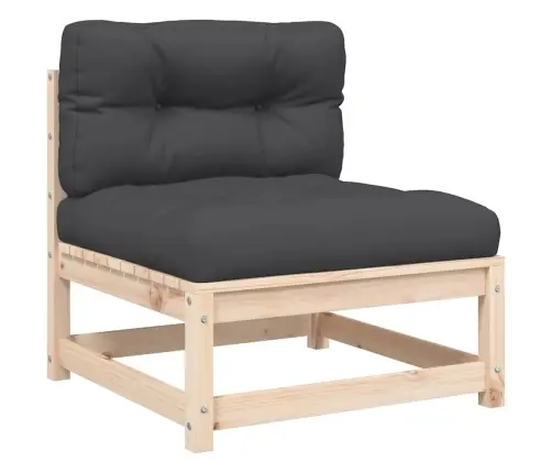 Dārza Dīvāns Ar Kājsoliņu Un Matračiem Vidaxl