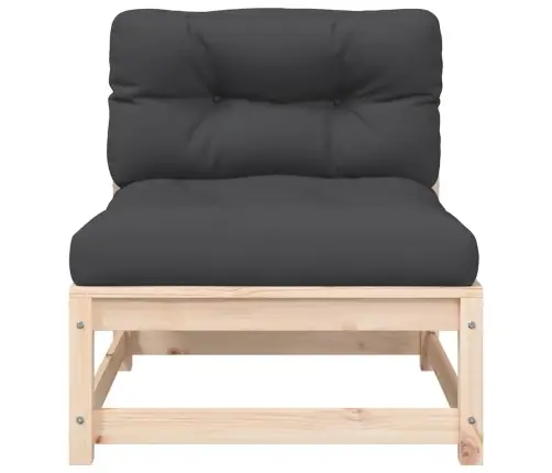 Dārza Dīvāns Ar Kājsoliņu Un Matračiem Vidaxl