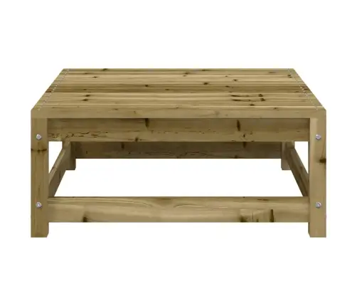 Dārza Dīvāns Ar Kājsoliņu Un Matračiem Vidaxl