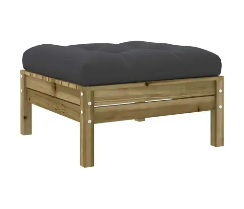 Sodo Pakojos Su Pagalvėlėmis, 2Vnt., Impregnuota Pušies Mediena Sodo Pakojos Su Pagalvėlėmis, 2Vnt., Impregnuota Pušies Mediena