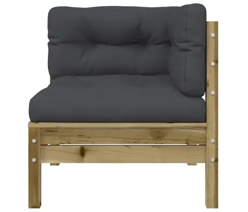 Trivietė Sodo Sofa Su Pagalvėlėmis Ir Pakoja Trivietė Sodo Sofa Su Pagalvėlėmis Ir Pakoja