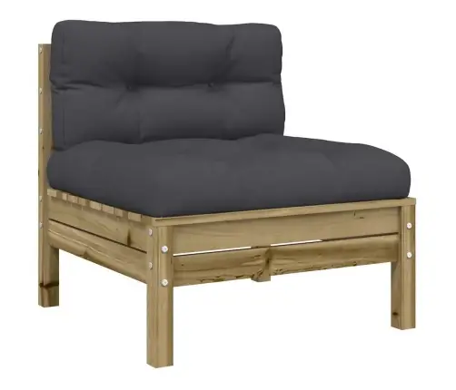 Trivietė Sodo Sofa Su Pagalvėlėmis Ir Pakoja Trivietė Sodo Sofa Su Pagalvėlėmis Ir Pakoja