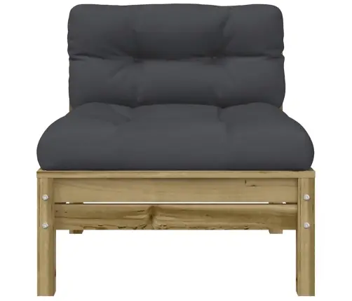 Trivietė Sodo Sofa Su Pagalvėlėmis Ir Pakoja Trivietė Sodo Sofa Su Pagalvėlėmis Ir Pakoja