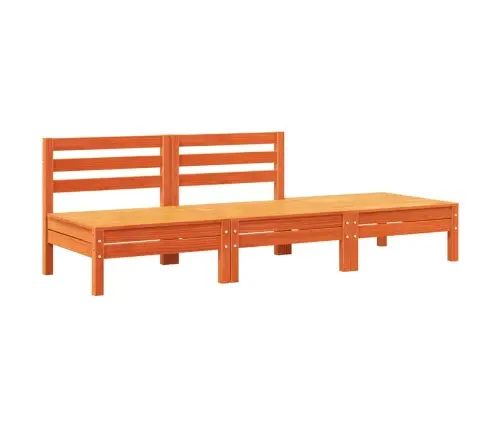 2-Vietīgs Dārza Dīvāns Ar Kājsoliņu Un Matračiem Vidaxl