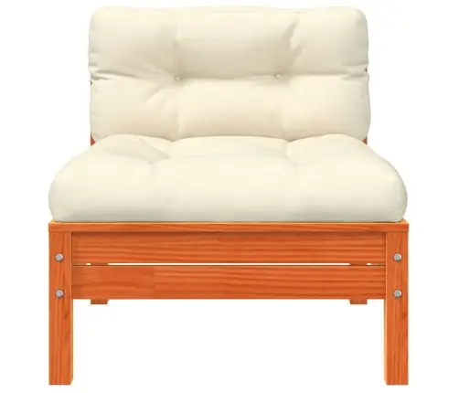 2-Vietīgs Dārza Dīvāns Ar Kājsoliņu Un Matračiem Vidaxl