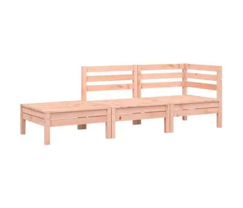 Dārza Dīvāns Ar Matračiem Un Kājsoliņu, Duglasa Egles Masīvkoks Vidaxl