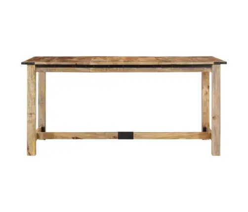 Valgomojo Stalas, 160X80X75cm Mango Medienos Masyvas
