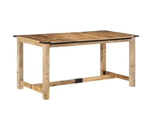 Valgomojo Stalas, 160X80X75cm Mango Medienos Masyvas