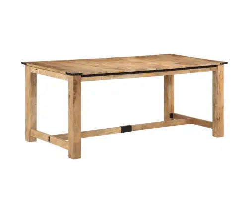 Virtuves Galds, 180X90X75 Cm, Mango Masīvkoks Vidaxl