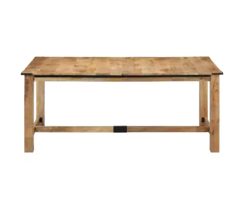 Virtuves Galds, 180X90X75 Cm, Mango Masīvkoks Vidaxl